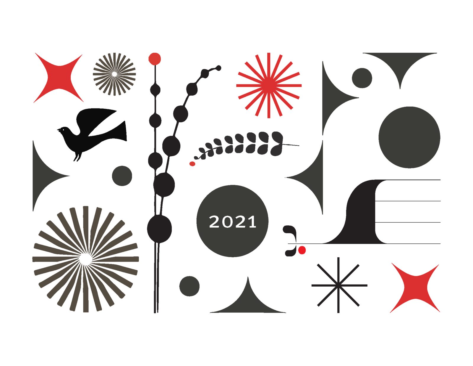 2021 Holiday Card Page 1