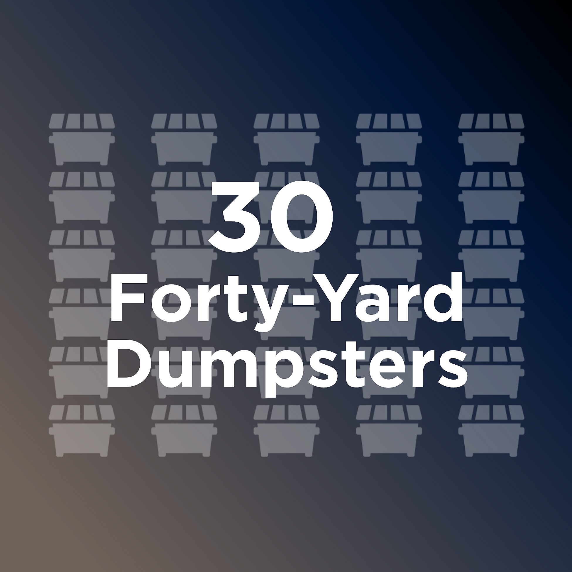 Dumpsters
