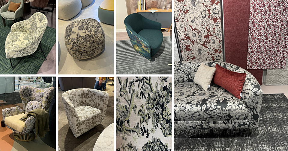 Trends graphic florals